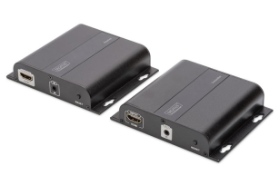 Набір подовжувачів  DIGITUS HDMI через IP, 4K*2K@30Гц, (CAT 5/5e/6/7), 120м DS-55122