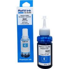 Чорнило  Premium Quality Epson 664C 70мл Cyan (70264879)