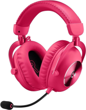 Гарнiтура  Logitech G Pro X2 Wireless LightSpeed Magenta (981-001275)