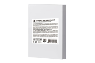 Плівка для ламінування 2E A6, глянсове покриття, 125 мкм (2E-FILM-A6-125G)