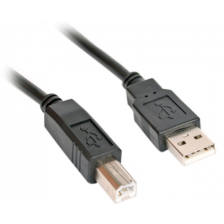Кабель Value S0519 USB AM-BM 1.5м чорний