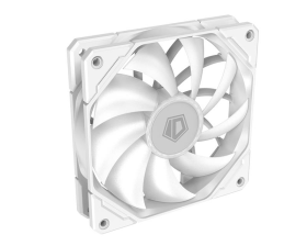 Кулер ID-Cooling TF-12025-Pro ARGB White, 120x120x25мм, 3-pin, 4-pin, белый
