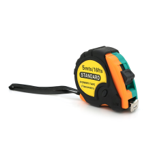 Рулетка гумова STANDART, 5м, Q48