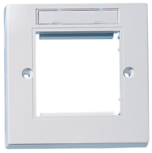 Рамка  Euromod 1G( 86x86 мм),  M2 50x50 мм, біла MOLEX 17-0111-02