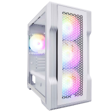 Корпус  1stPlayer T3-WH-4F1-W White