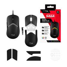 Мишка  HyperX Pulsefire SAGA, RGB, USB-A, чорний A2PB3AA