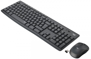 Комплект бездротовий Logitech MK295 Silent UA Graphite (920-009800)