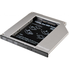 Фрейм-перехідник Grand - X HDD 2,5 ' 'у відсік приводу ноутбука, SATA/SATA3 Slim 9,5mm (HDC-24)
