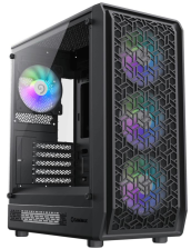 Корпус  Gamemax Forge MB Black with window