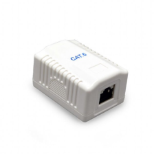 Розетка RJ45 Cablexpert 6 cat ,внешняя NCAC-1F6-01