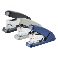 Степлер пластиковий 25 аркушів, скоби №24/6, 26/6, асорті Power-saving Baoke (ST1115)