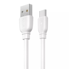 Кабель  Remax Suji USB-USB Type-C, 1м White (RC-138a W)