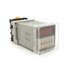  Реле часу DH48S-2Z з індикацією затримки часу +  колодка для підключення, 220 VAC