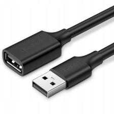 Кабель UGREEN US103 USB-A to USB-A Extension 1м Black (10314)