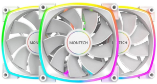 Кулер  Montech RX120 PWM 3 in 1 White (RX120 PWM W31)