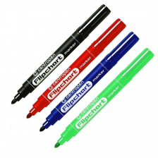 Маркер  Centropen Flipchart 8550 2,5 мм, round tip, SET 4colors (BLister) (8550/4/BL)