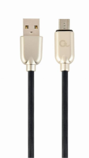 Кабель USB Cablexpert (CC-USB2R-AMmBM-2M) USB 2.0 A - microUSB, преміум, 2м