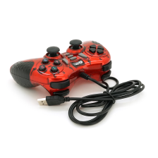 Геймпад  Brazzers BR-8700 провідний для ПК, USB 2.0, Red, Blister
