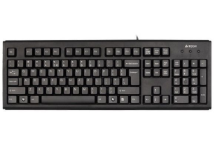 Клавіатура A4 Tech  USB, Normal K/B, Black KB-720 USB (Black)