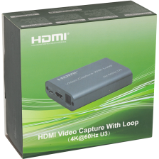 Карта відеозахоплення PowerPlant HDMI USB3.0 4k/60hz (HDVC8)