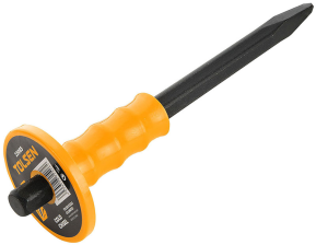 Зубило  Tolsen, 22x250мм, захист руки, сталь 25087