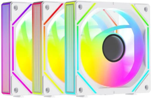 Кулер  Ocypus Gamma F12 UNI ARGB White 3pcs (GAMMA-F12-WH3AM00U-GL)