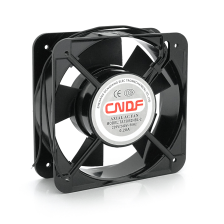 Кулер  ТA15052HBL2 DC sleeve fan 2pin під паяння - 150*150*50мм, 220V/0,22A, 2600об/хв, 38W 