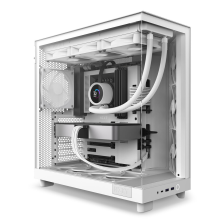 Корпус  NZXT H6 Flow White (CC-H61FW-01) без БЖ