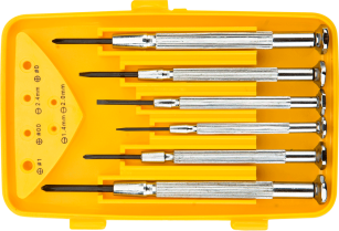 Набір викруток TOPEX прецизiйнi, набiр 6 шт.*1 уп. 39D559