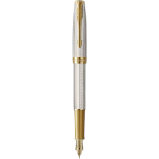 Ручка  Parker SONNET 17 Silver Mistral GT  FP18 F (88 611)