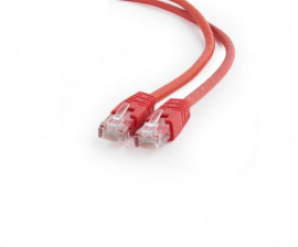 Патч-корд Cablexpert 1 м (PP6U-1M/R) cat.6, червоний