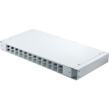 Патч-панель 1U, SC, сплайс касети S400-A Crosver (FOB 19/1-400A/24-1-24-SC)