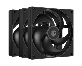 Кулер ID-Cooling AS-120-K Trio, 120x120x25мм, 4-pin PWM, Black