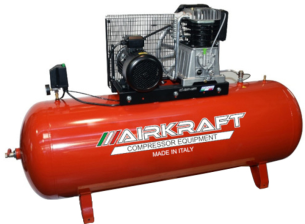 Компресор  Airkraft 500 л ремінний 1070л/мин, 380В, 7,5кВт (AK500-988-380)