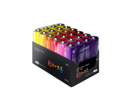 Батарейка  ZMI Rainbow AAA Alkaline (AA724) 24шт/бл