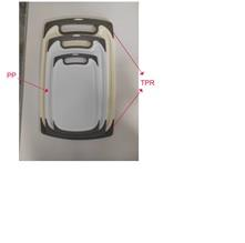  Дошка кухонна Ardesto Gemini, 25х15х0.8см, пластик, білий AR1425BG