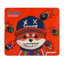 Килимок Bloody BP-45, колір червоний з малюнком