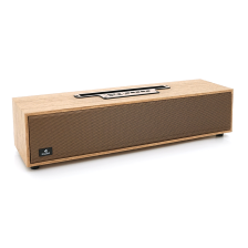 Колонка  Kisonli G11 Bluetooth 5.0, 2х5W, 1200mAh, ≥90dB, USB/TF/BT/FM/AUX, DC: 5V, Wooden, BOX, Q20