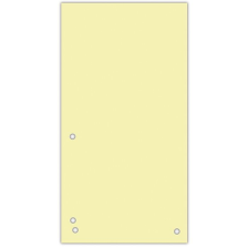 Роздільник сторінок  Donau 105 х 230 мм 100шт картон, жовтий (8620100-11PL)