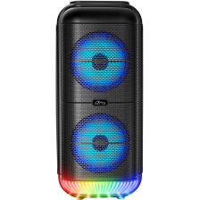 Портативна колонка Media-Tech 50W, Bluetooth/FM/MP3/AUX/SD/USB/КАРАОКЕ/LED, чорна