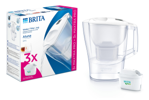 Фільтр-глечик  Brita Aluna MXpro білий + 3 картриджа (1053054)