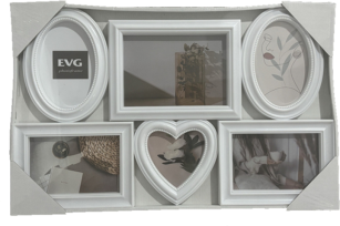 Фоторамка  EVG INNO ZB-6-3250 WHITE COLLAGE 6