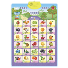 Інтерактивна гра Smart Koala, навчальний аудіо постер FRUITS SKCIF3