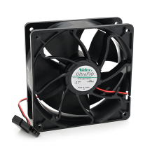 Кулер 2038 DC sleeve fan 4pin, 120x120x38mm, RPM 6500±10%, 12V/1.65A, Black