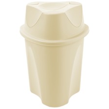 Відро для сміття  Planet Twist 23 л крем