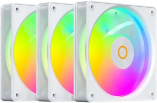 Кулер  Ocypus Gamma F12 Elite ARGB White 3pcs (GAMMA-F12-WH3AM00E-GL)