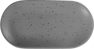 Блюдо  Limited Edition SANDY GREY 25 см /овальне (ZH-7016-6)