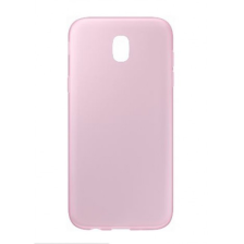 Накладка   Florence силіконова Samsung J7 (2017) J730 transparent pink J730F