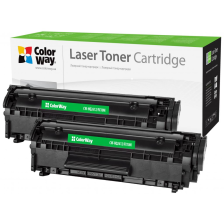 Лазерний картридж ColorWay HP (Q2612AF/Canon FX-10) LJ 1010 Universal DUAL PACK