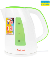 Електрочайник  SATURN ST-EK8437U White/Lt.Green